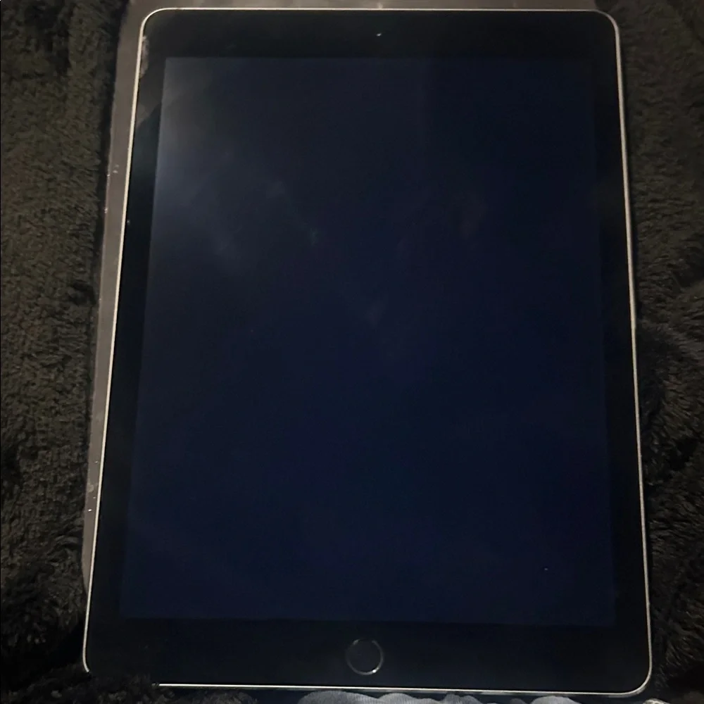 Apple Tablet - Silver Frame with Black Display